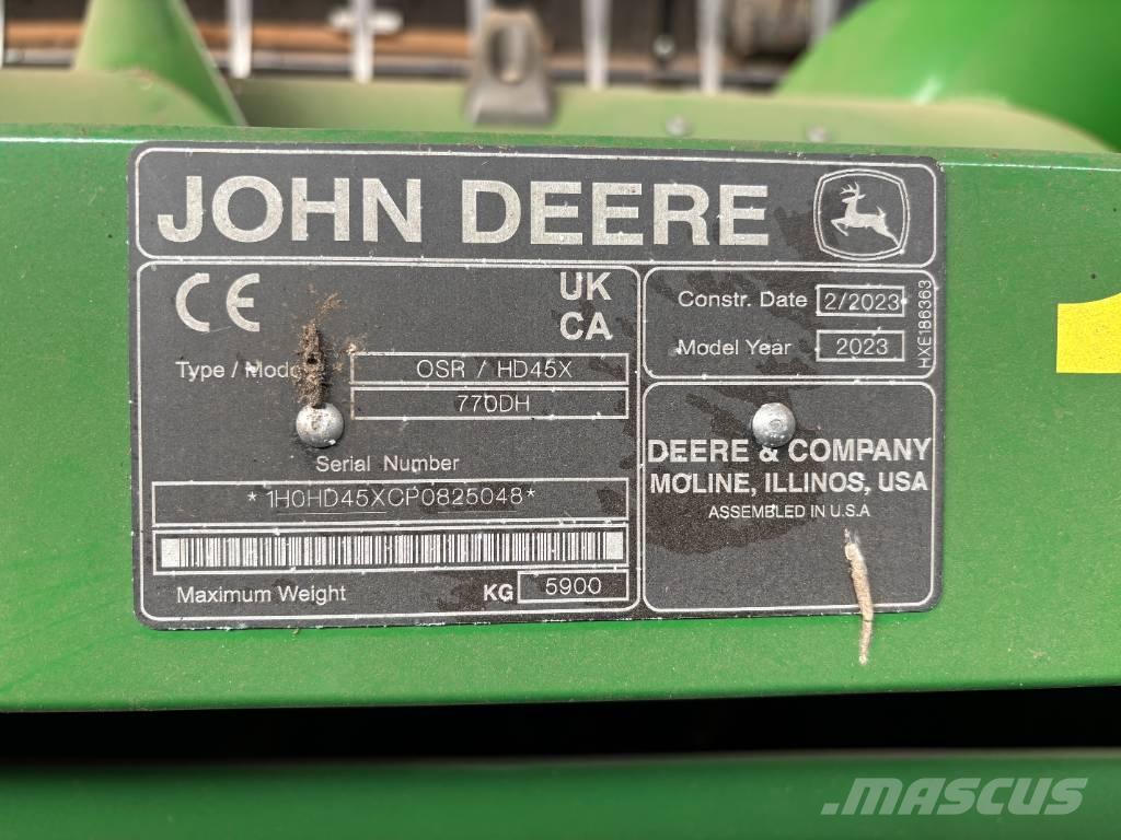 John Deere X9 1000 Moissonneuse batteuse