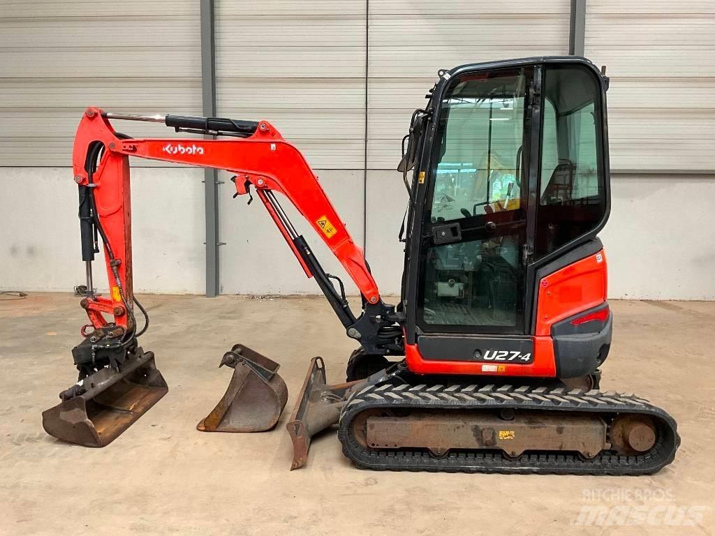 Kubota U 27-4 Mini pelle < 7t
