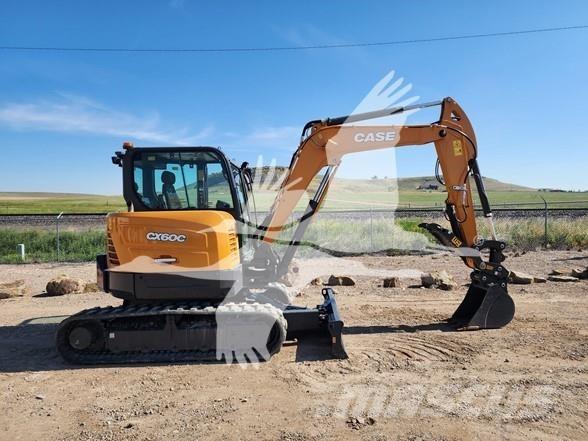 CASE CX60C Pelle sur chenilles