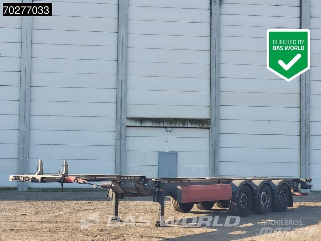Van Hool 3 axles Semi remorque porte container