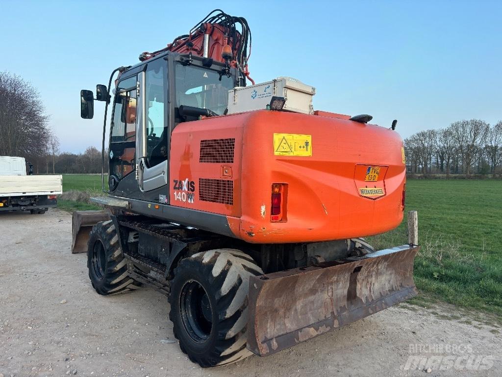 Hitachi ZX 140 W T-3 Pelle sur pneus