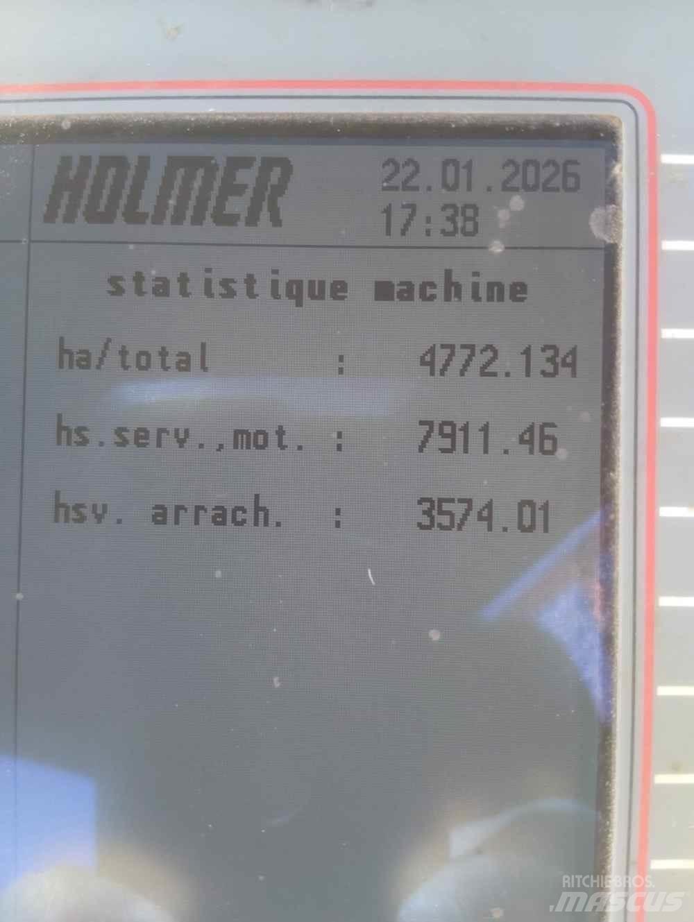Holmer T2 Agriculture - Autres