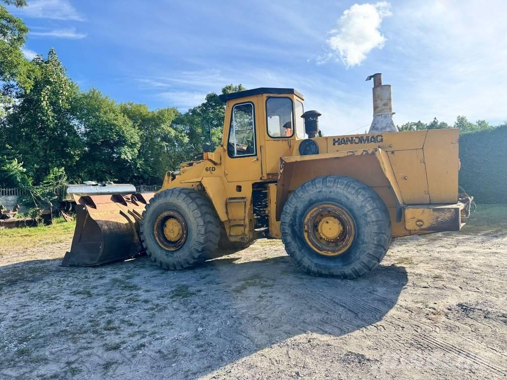 Hanomag 66d Chargeuse sur pneus