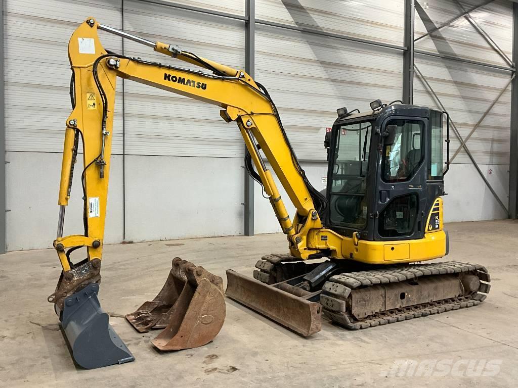 Komatsu PC 55 MR-3 Mini pelle < 7t