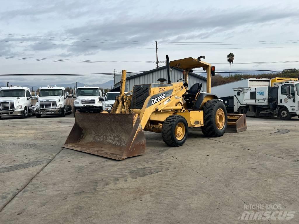 John Deere 210 LE Chargeur frontal, fourche