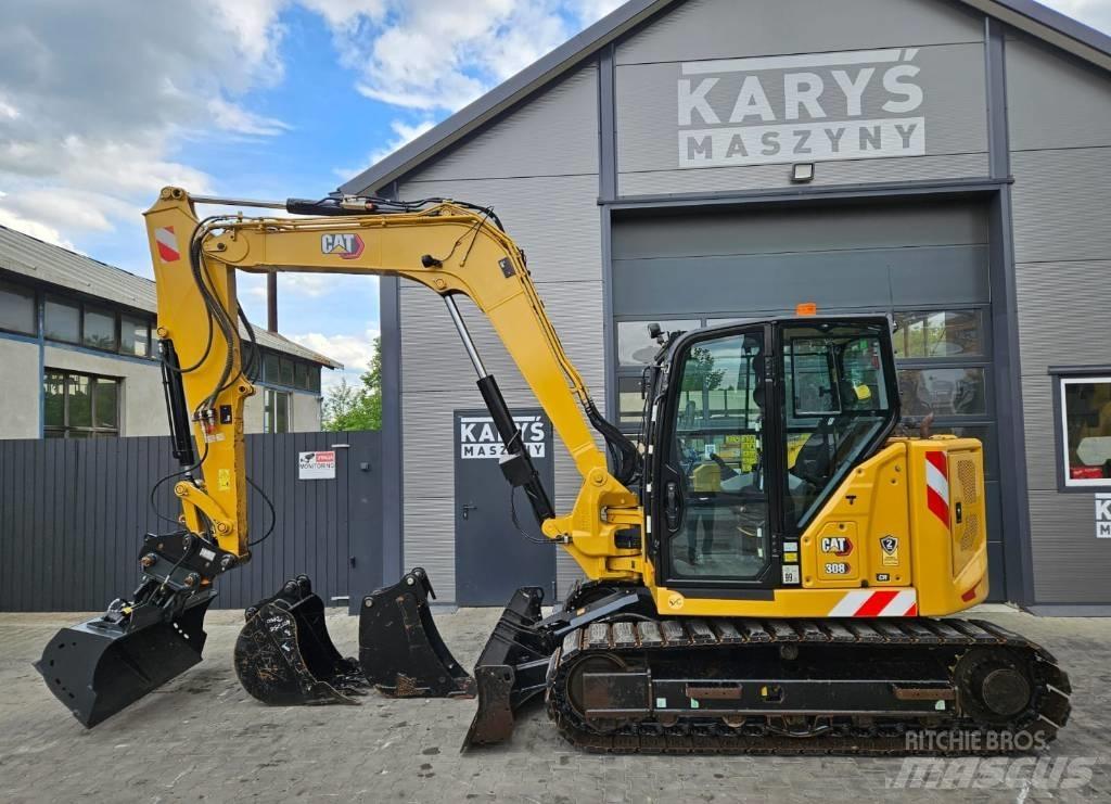 CAT 308 CR Mini pelle 7t-12t