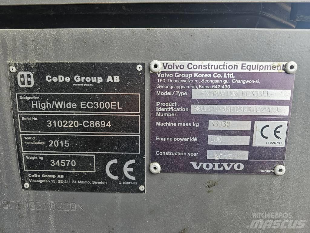 Volvo EC 300 EL Pelle sur chenilles