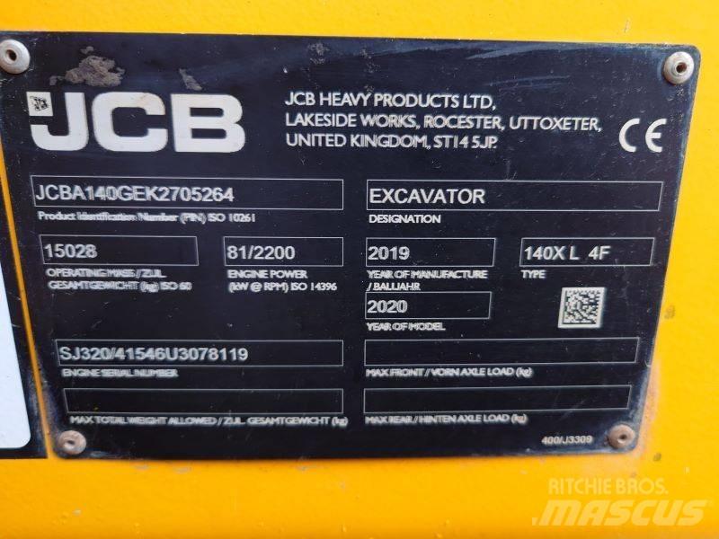 JCB 140X LC Pelle sur chenilles
