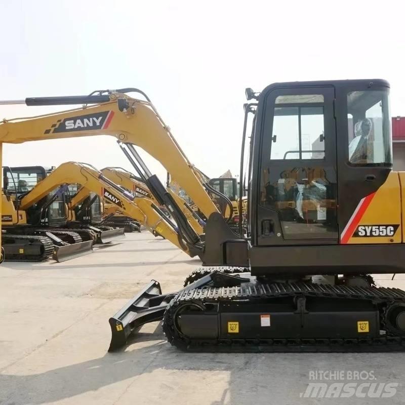 Sany SY 55 Pelle sur chenilles