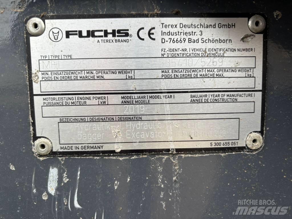 Fuchs MHL 335 Pelle à déchets