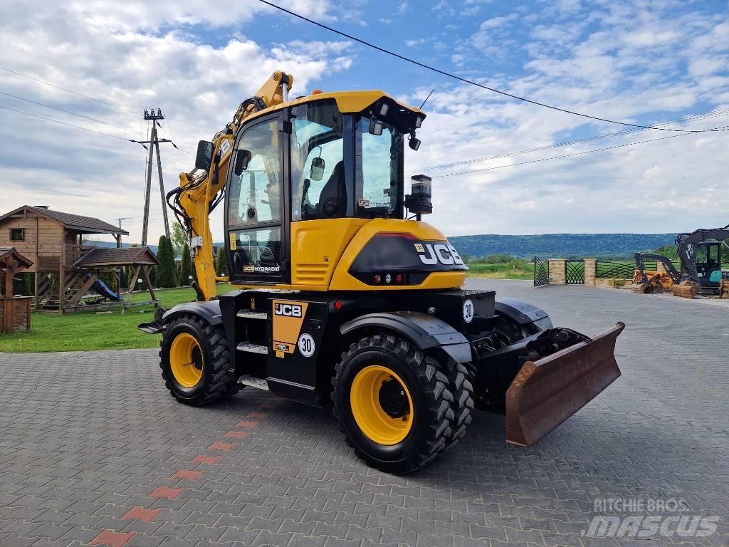 JCB 110 Hydradig Pelle sur pneus