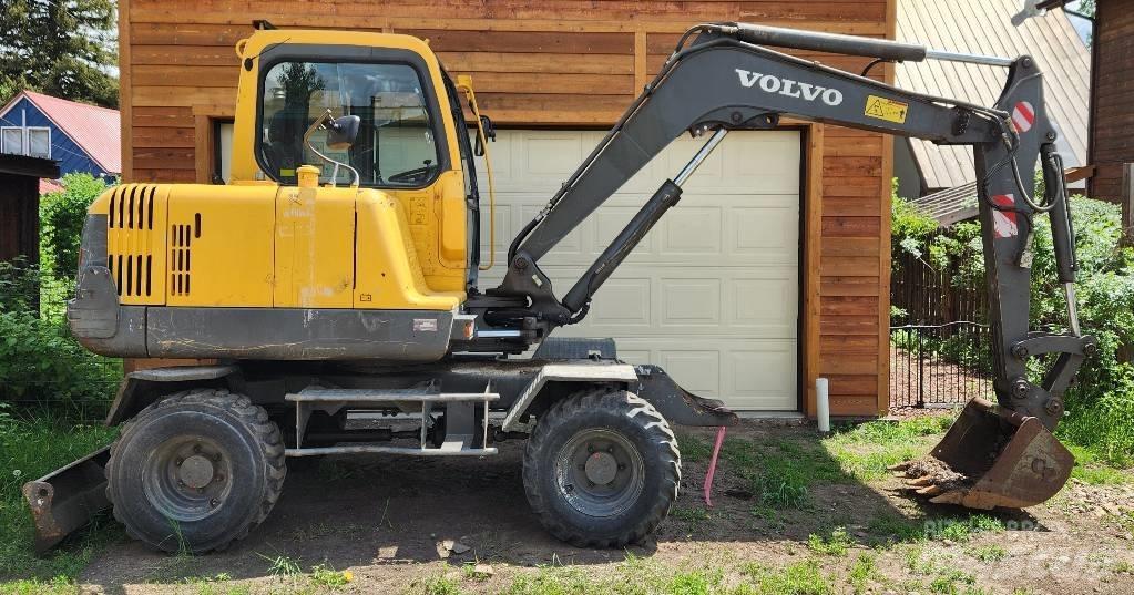 Volvo EW55B Pelle sur pneus