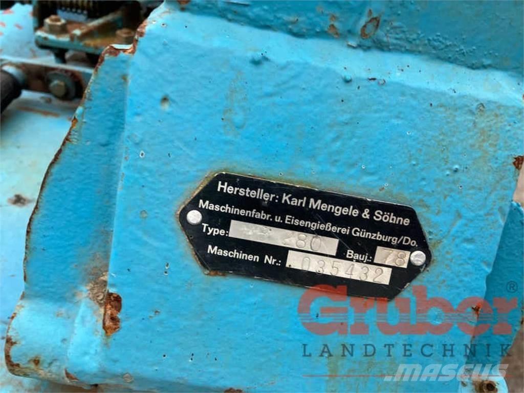 Mengele MB 280 Ensileuse automotrice