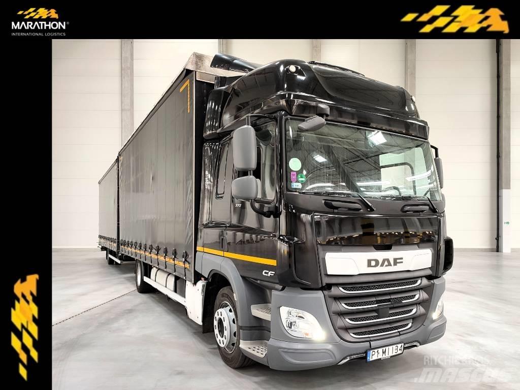 DAF CF 370 FA Camion à rideaux coulissants (PLSC)