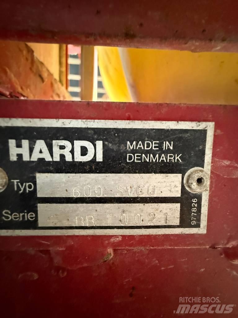 Hardi 600 SVCO Pulvérisateurs portés