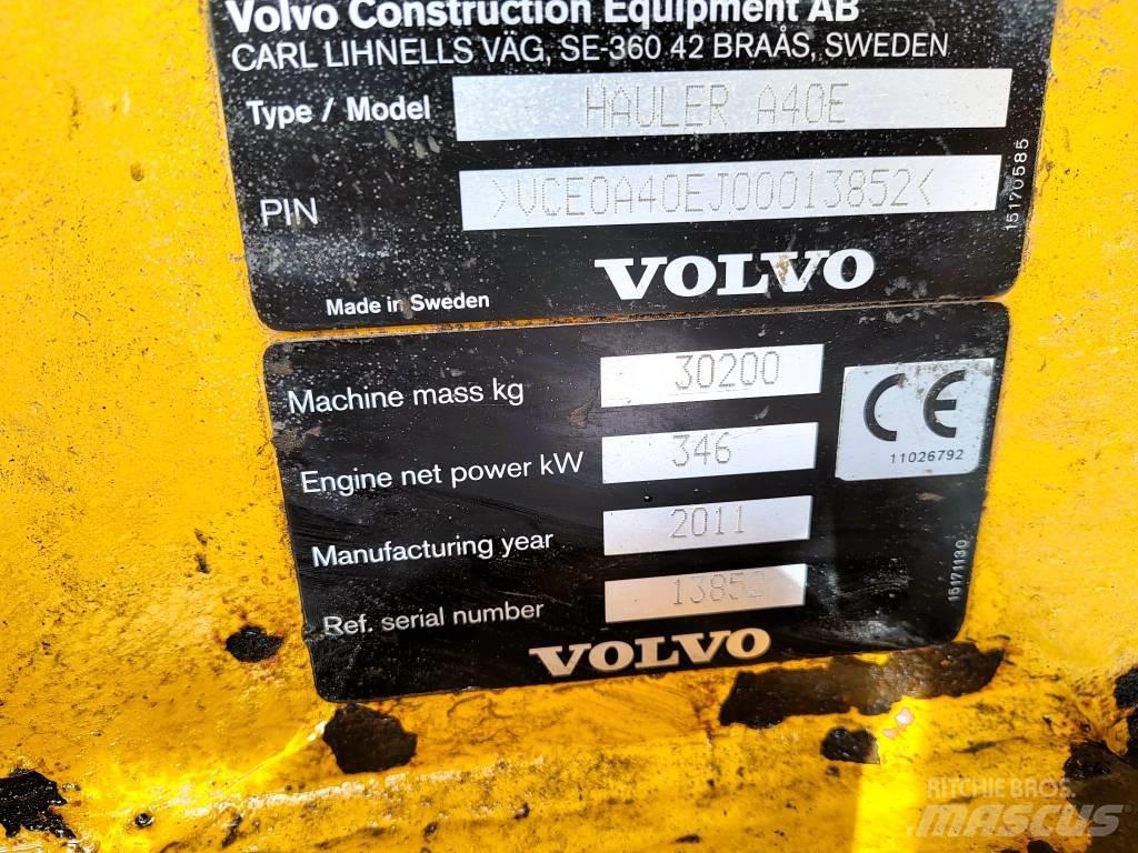 Volvo A 40 E Tombereau articulé