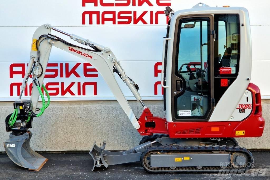 Takeuchi TB 320 Mini pelle < 7t
