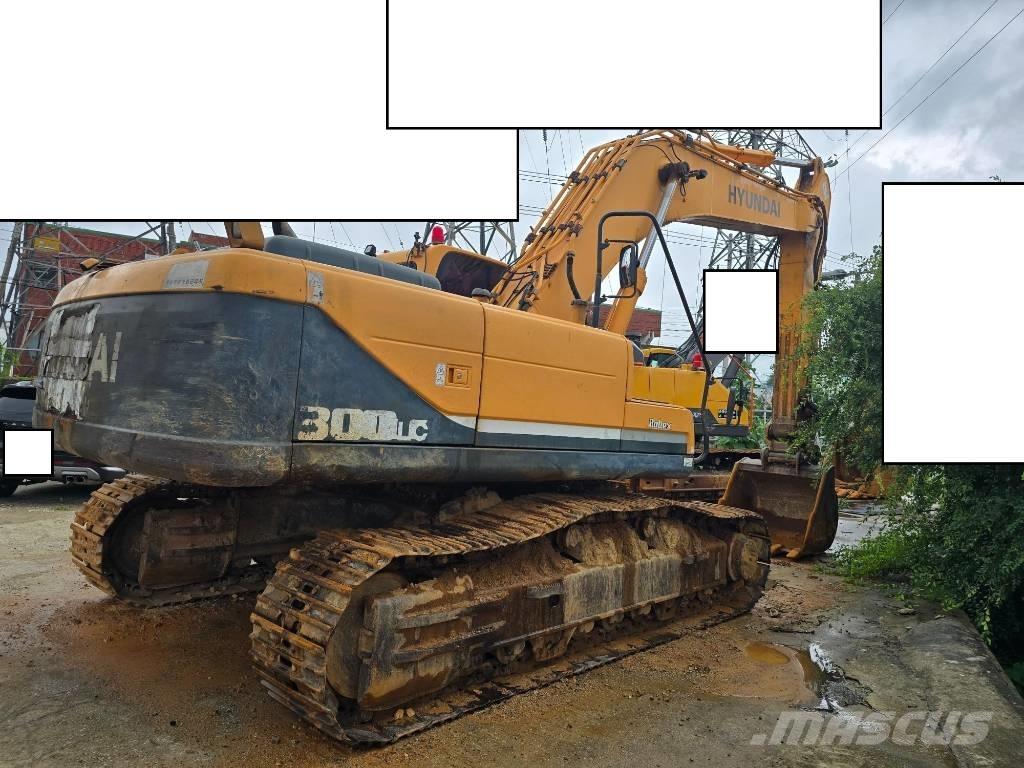 Hyundai Robex 300 LC Pelle sur chenilles