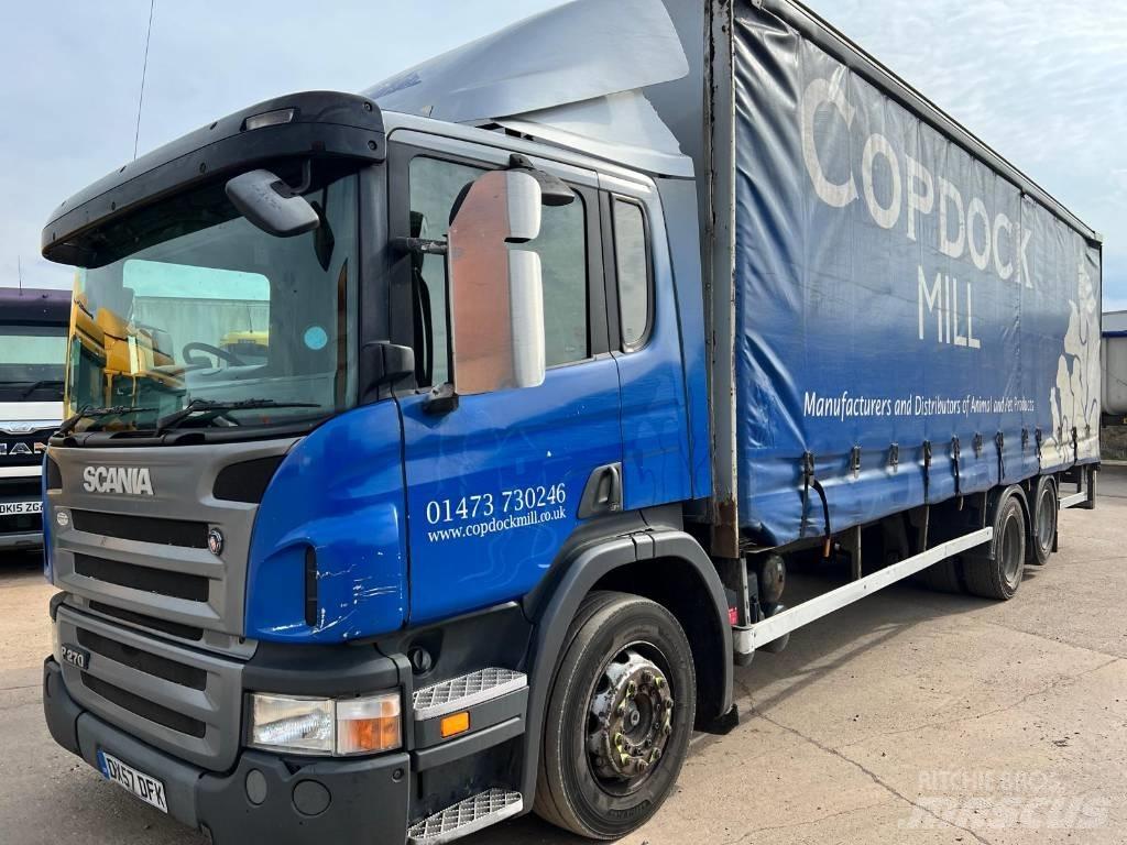 Scania P 270 Camion à rideaux coulissants (PLSC)