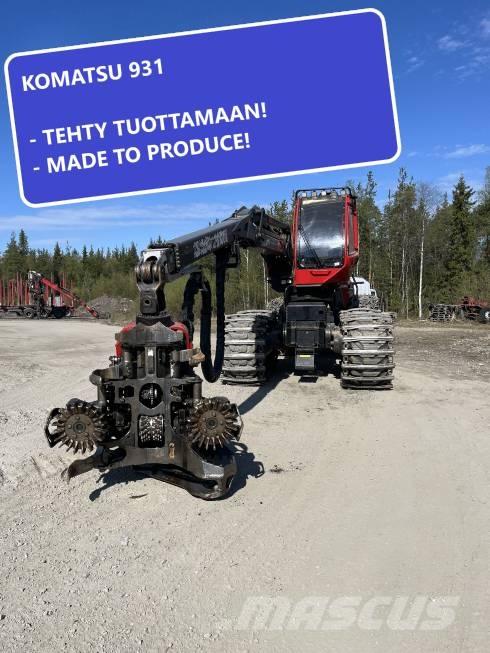 Komatsu 931 Abatteuse