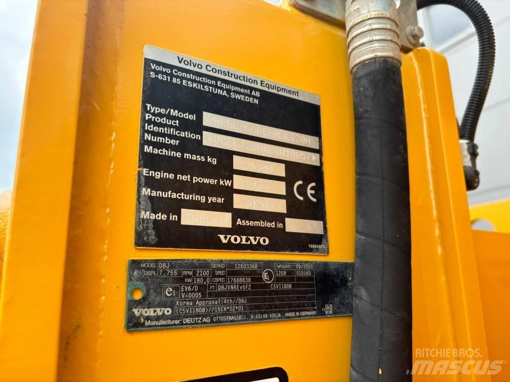 Volvo L 120 H Chargeuse sur pneus