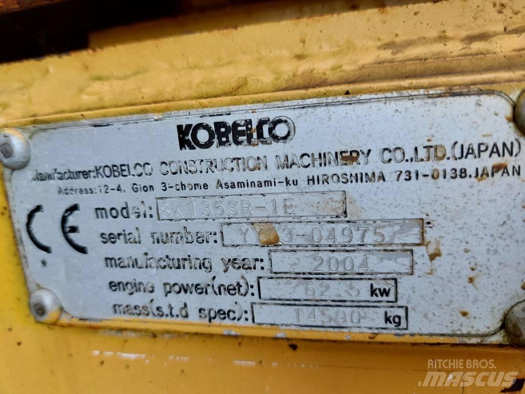 Kobelco SK 135SR Pelle sur chenilles