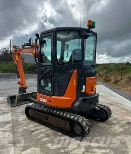 Hitachi ZX 33 U-6 Mini pelle < 7t
