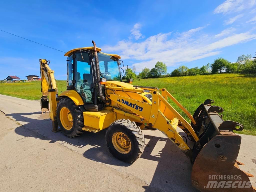 Komatsu WB 93 R Tractopelle
