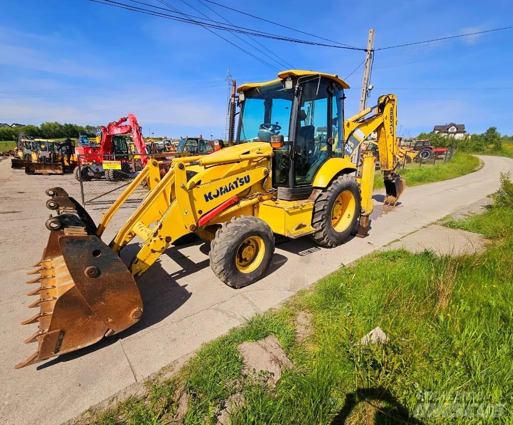 Komatsu WB 93 R Tractopelle