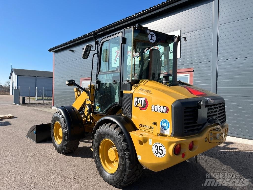 CAT 908M-22 1670Tim Chargeuse sur pneus