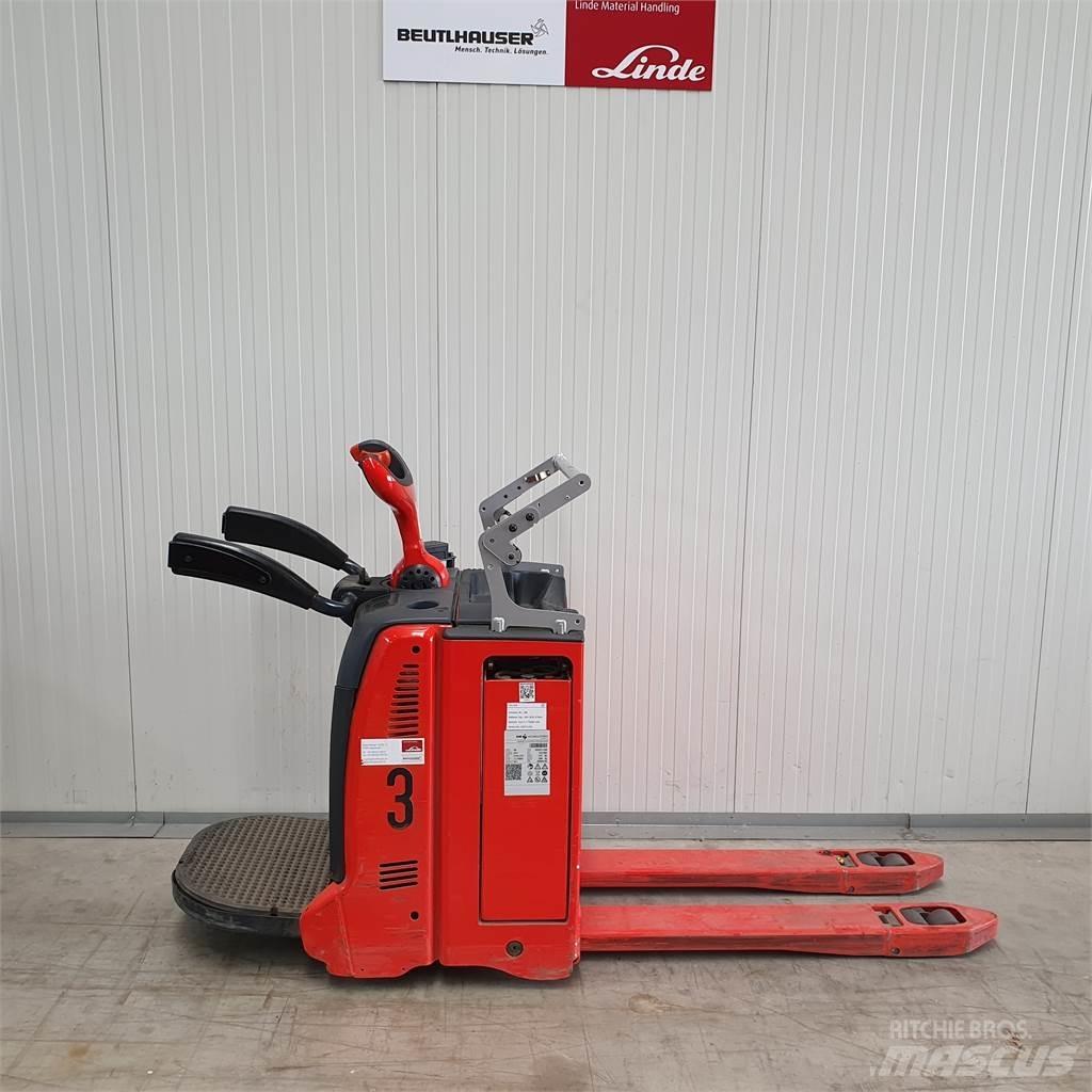 Linde T20AP kurz Transpalette accompagnant
