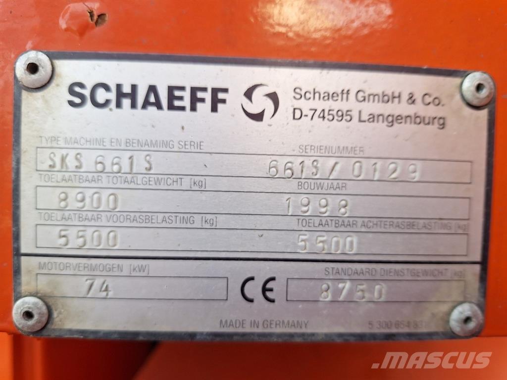 Schaeff SKS 661 Chargeuse sur pneus