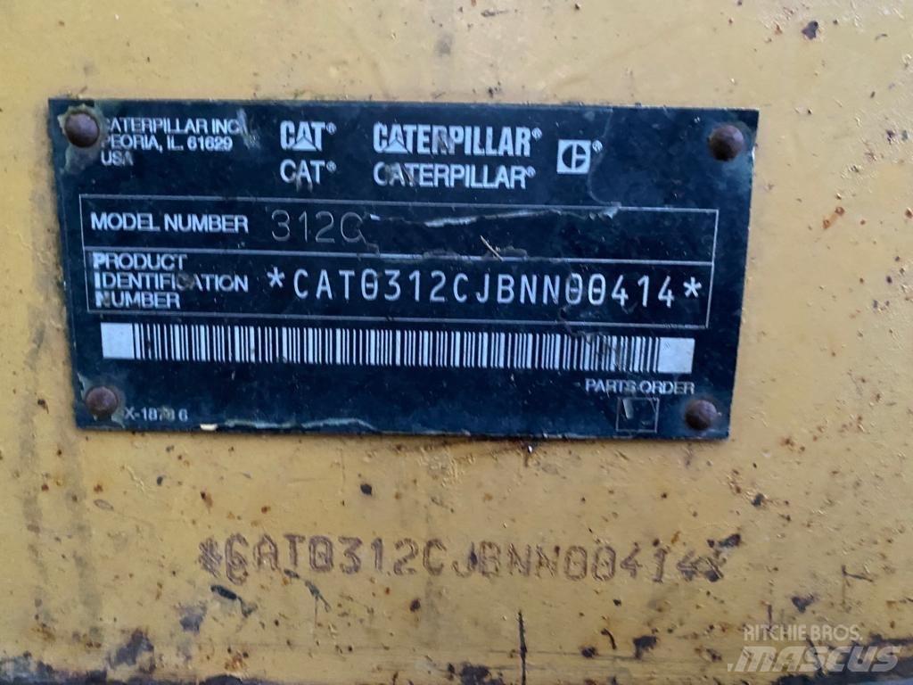 CAT 312 C L Pelle sur chenilles