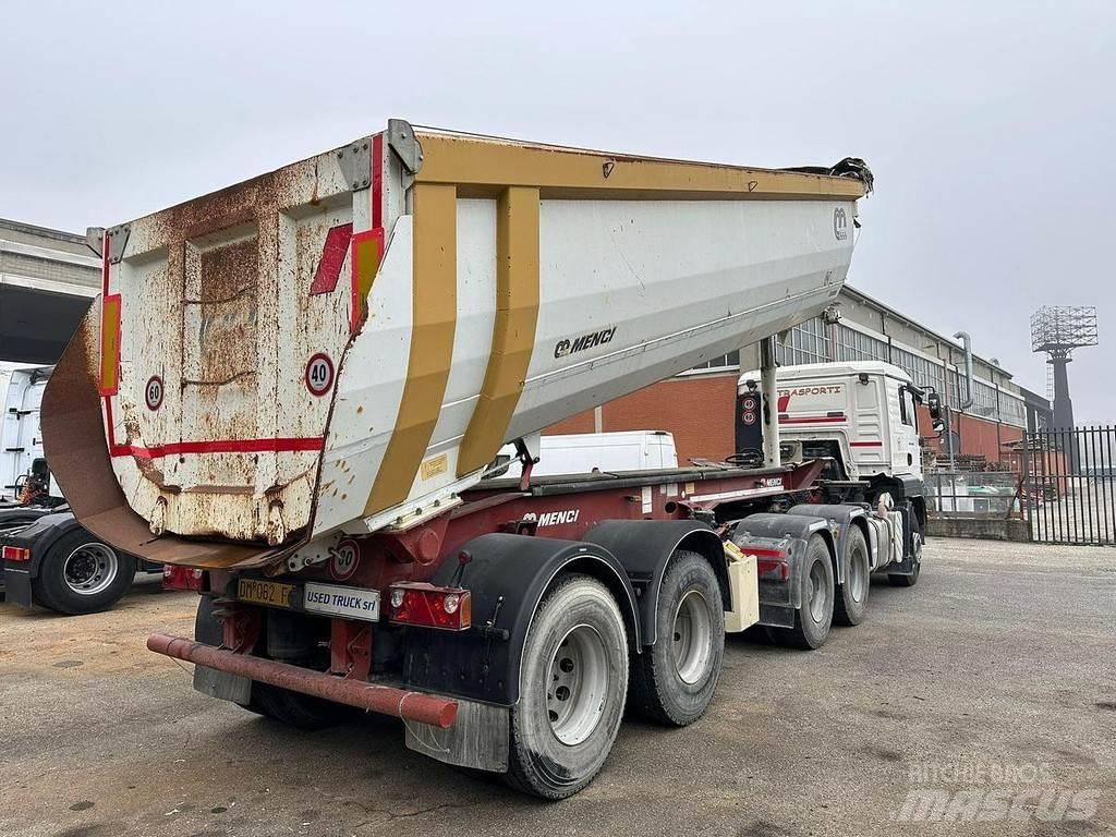 Menci SA 740 Benne semi remorque