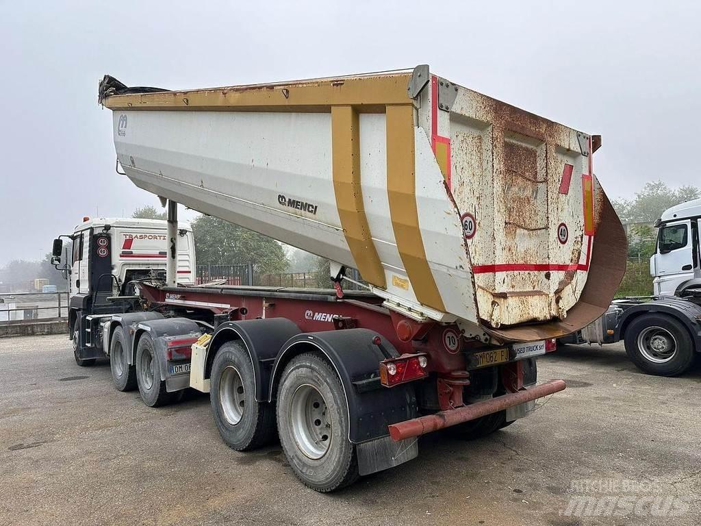 Menci SA 740 Benne semi remorque