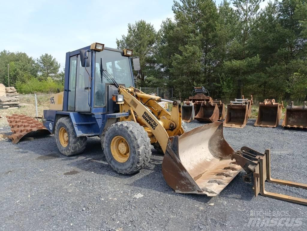 Hanomag 15 F Chargeuse sur pneus