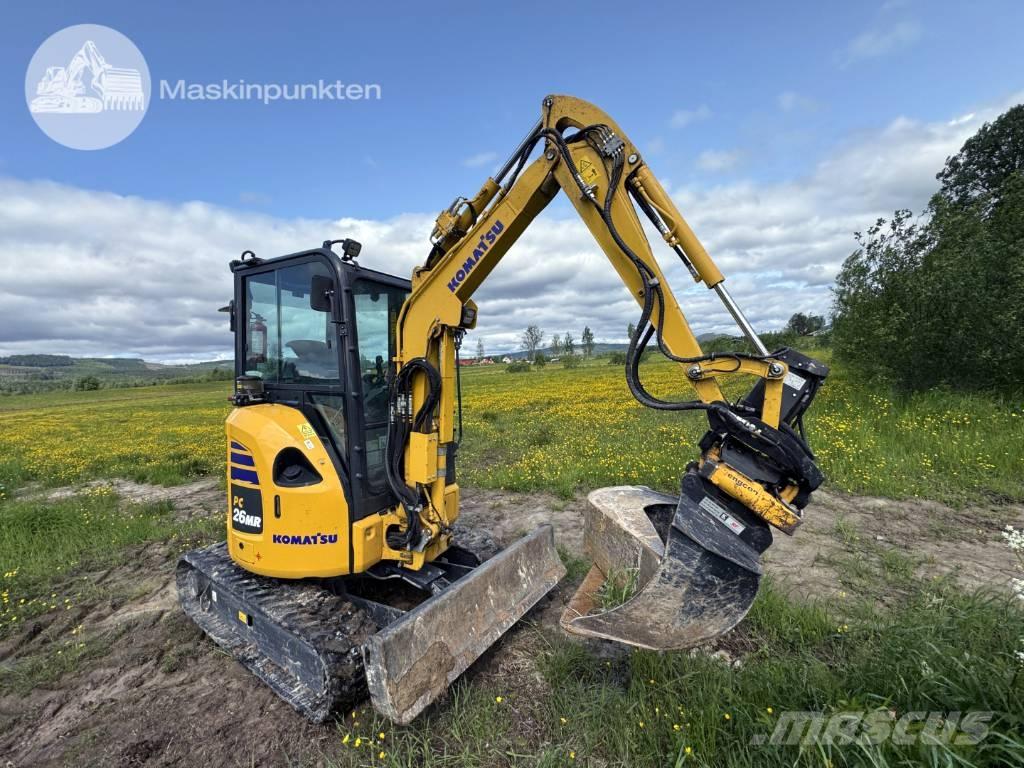 Komatsu PC 26 MR Mini pelle < 7t