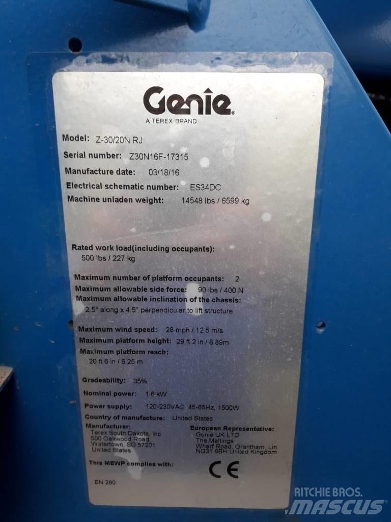 Genie Z 30/20 N RJ Nacelles articulées