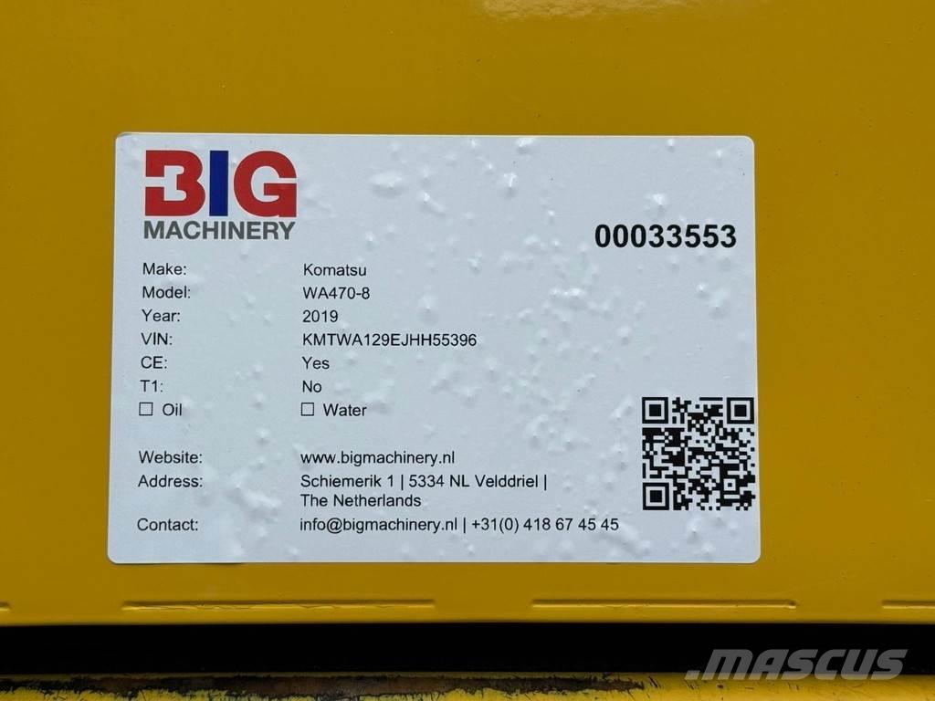 Komatsu WA470-8 Chargeuse sur pneus