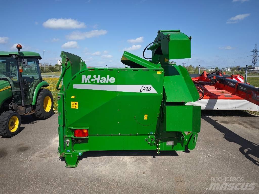 McHale C 430 Dérouleuse, pailleuse