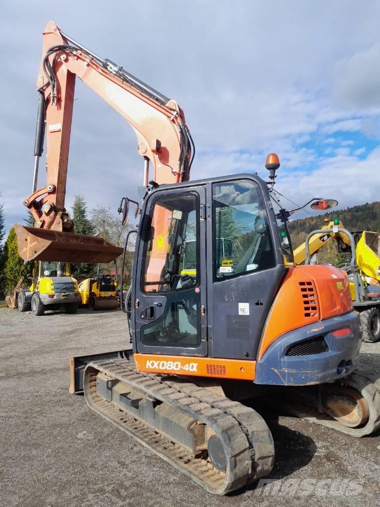 Kubota KX080 Mini pelle 7t-12t