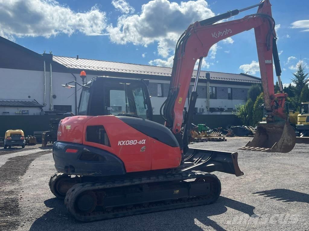Kubota KX080 Mini pelle 7t-12t