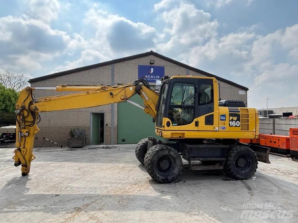 Komatsu PW160-8 Pelle sur pneus