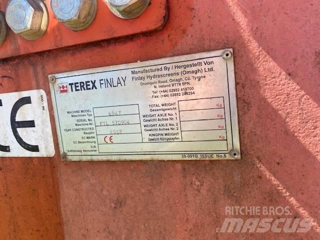 Terex Finlay 694T Cribles mobile