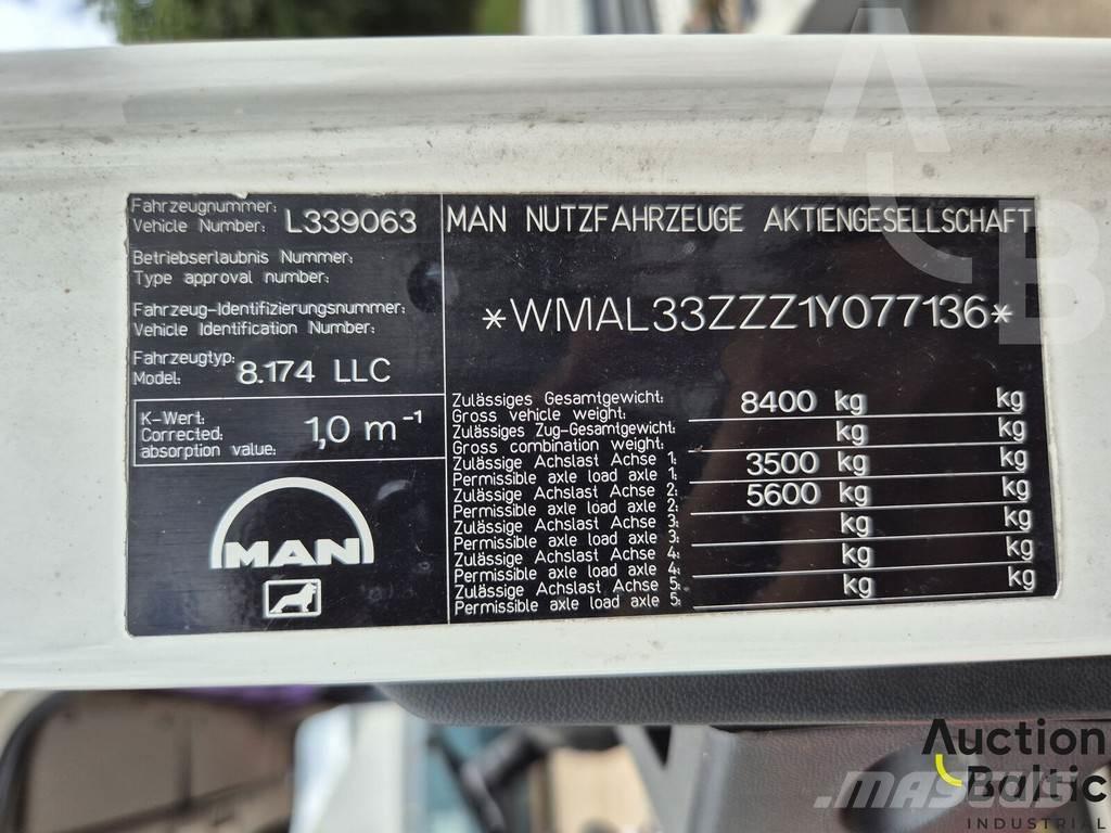 MAN 8.174 LLC Camion dépannage