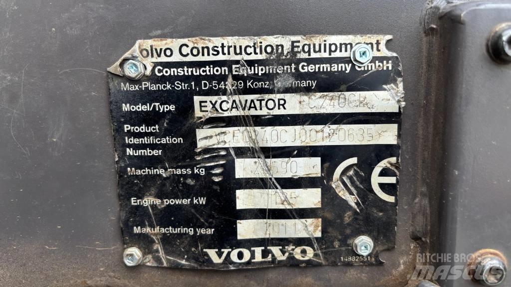 Volvo EC 240 C L Pelle sur chenilles