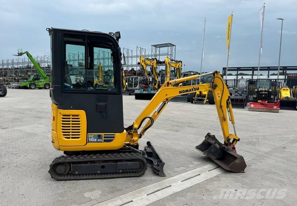 Komatsu PC 16 R-3HS Pelle sur chenilles