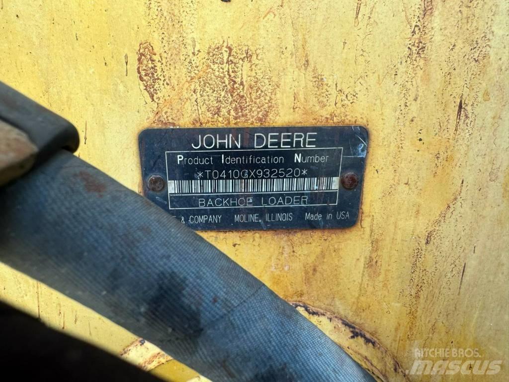 DEERE 410G Tractopelle