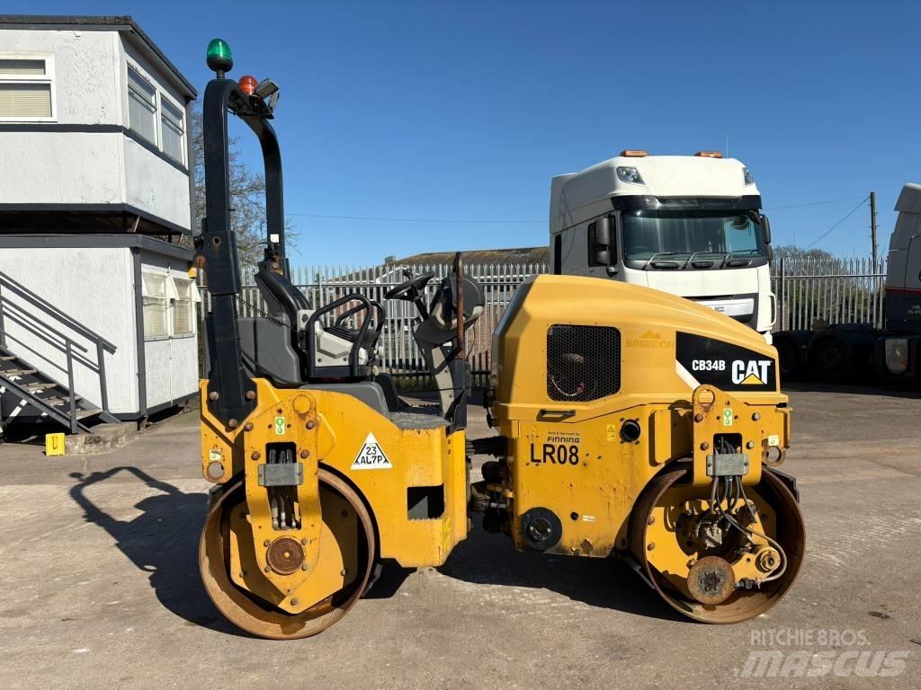 CAT CB 34 B Rouleaux tandem
