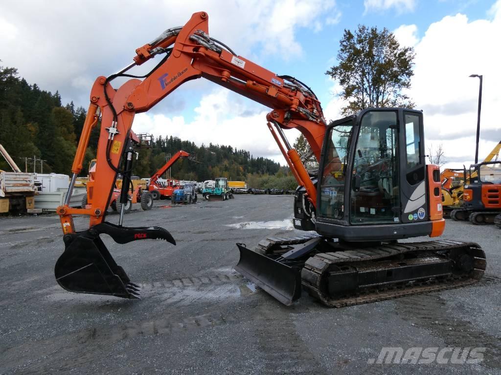 Hitachi ZX 75 US-5 Pelle sur chenilles